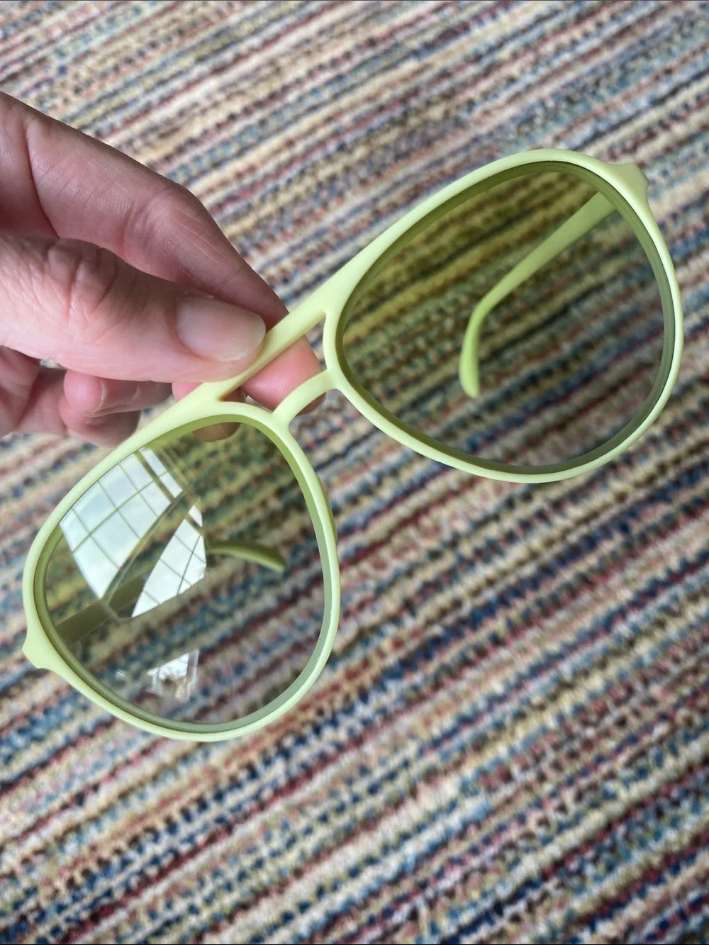 Goodr Lime “Margs in First Class” Mach G Aviator Sunglasses unisex